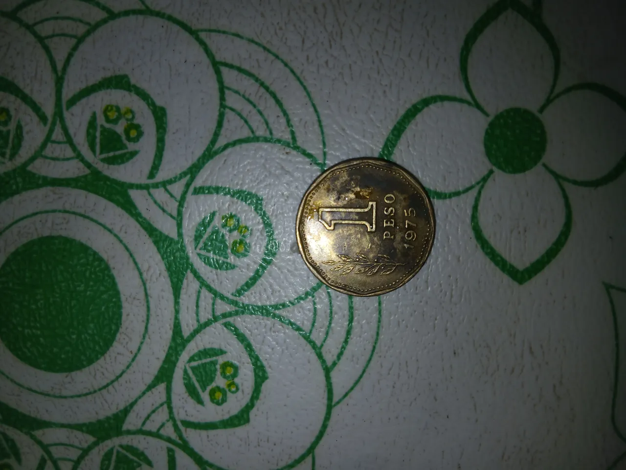 Moneda Argentina de 1 peso 1975