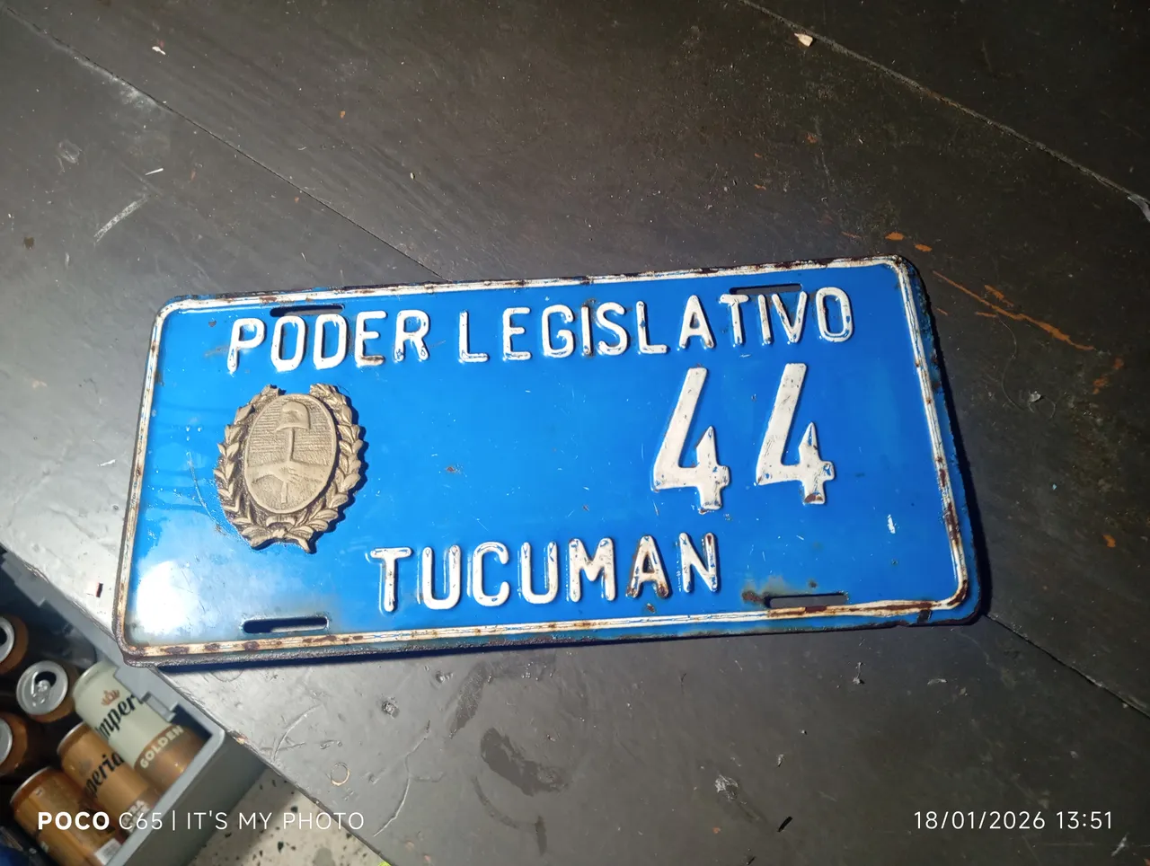 Patente antigua única y rara de ver