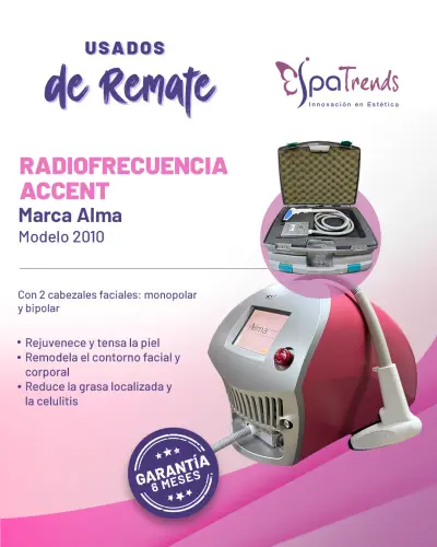 Radiofrecuencia Accent de Alma Láser, modelo 2010